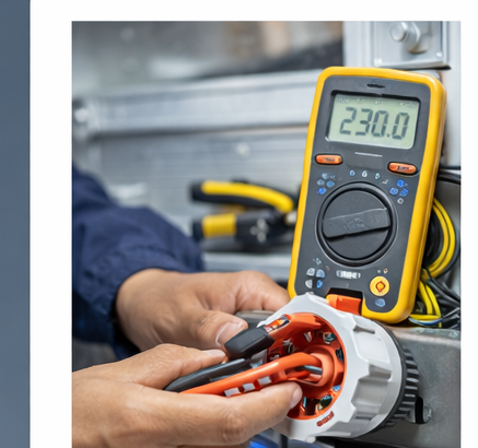 Commercial electrical installation and panel wiring work
