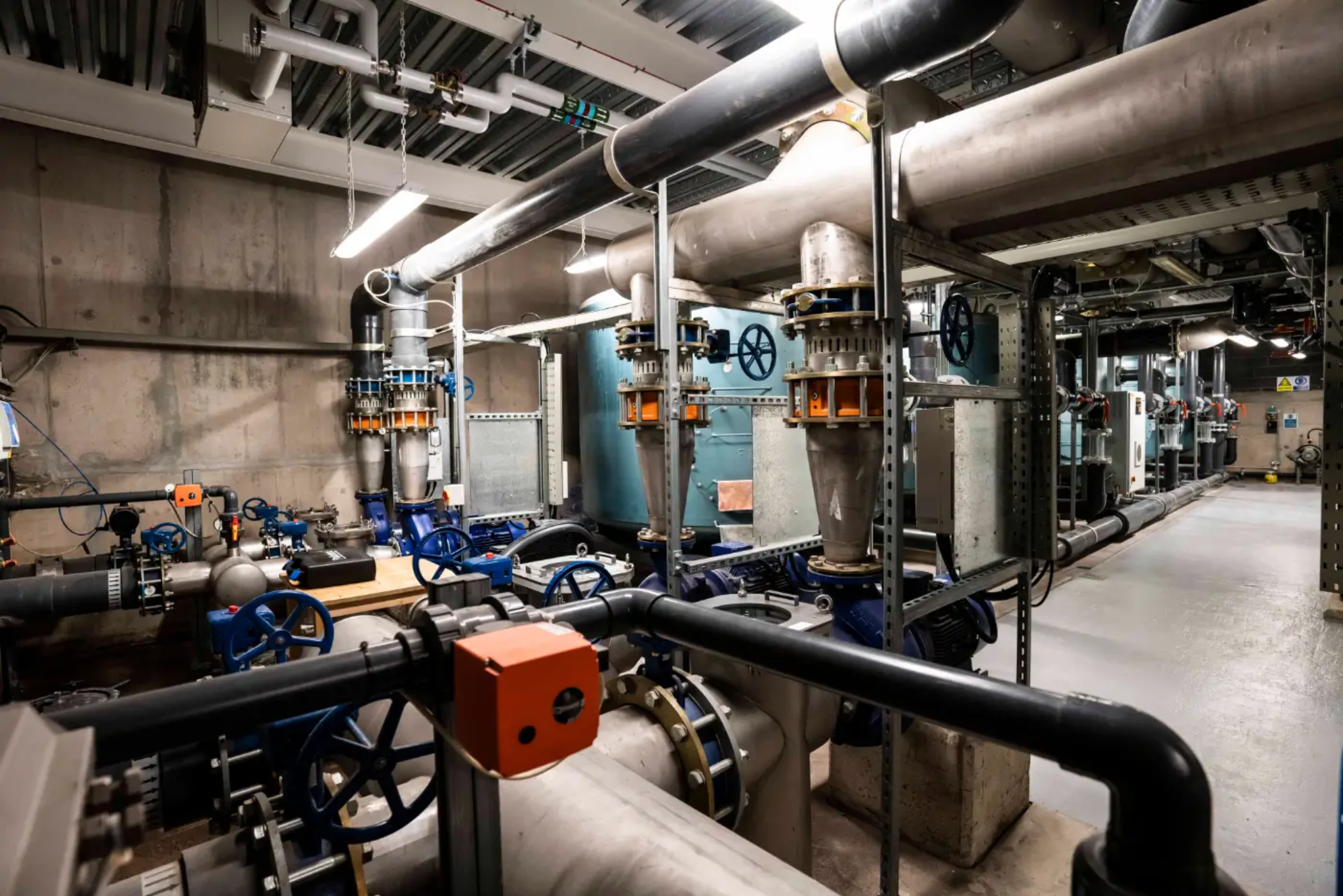 Commercial plant room maintenance and repair